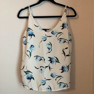 Banana Republic Factory Floral Satin Classic Camisole